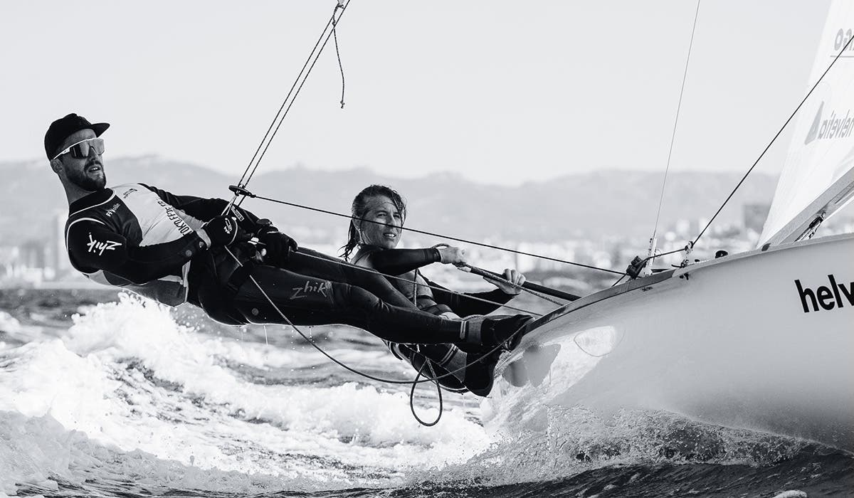 Team Zhik - Jeremie Mion e Camile Lecointre